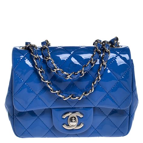 chanel blue flap|Chanel small classic flap price.